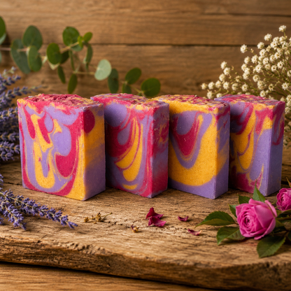 Majestic Blend 100% Plant-Based Coconut Milk Handmade Vegan Soap
