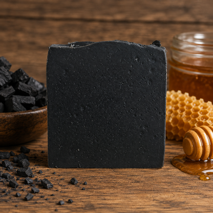 ACTIVATED CHARCOAL: Unscented Facial Soap