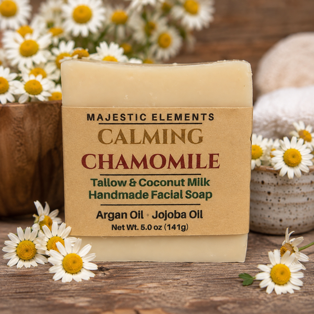 CHAMOMILE: Handmade Facial Soap