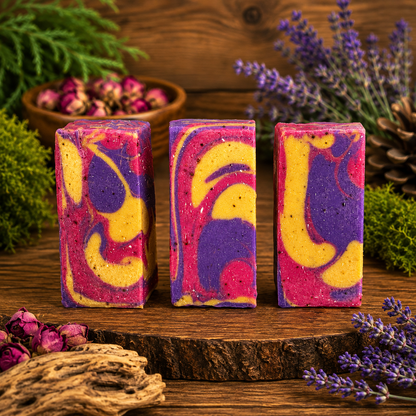 Majestic Blend 100% Plant-Based Coconut Milk Handmade Sample Soap