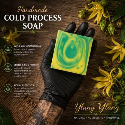 YLANG YLANG: Handmade Goats Milk and Lard Soap