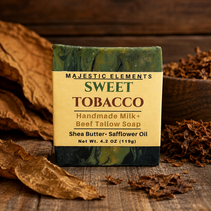 SWEET TOBACCO: Handmade Masculine Soap