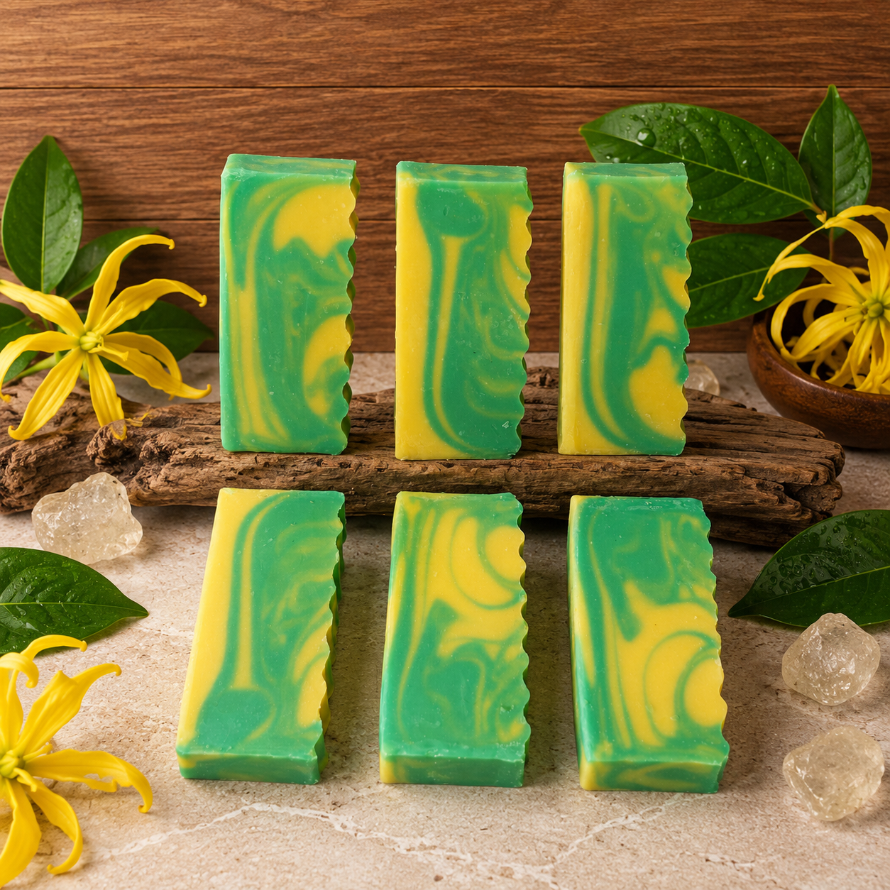 YLANG YLANG: Goats Milk & Lard Handmade Mini Soap (Trial Size)