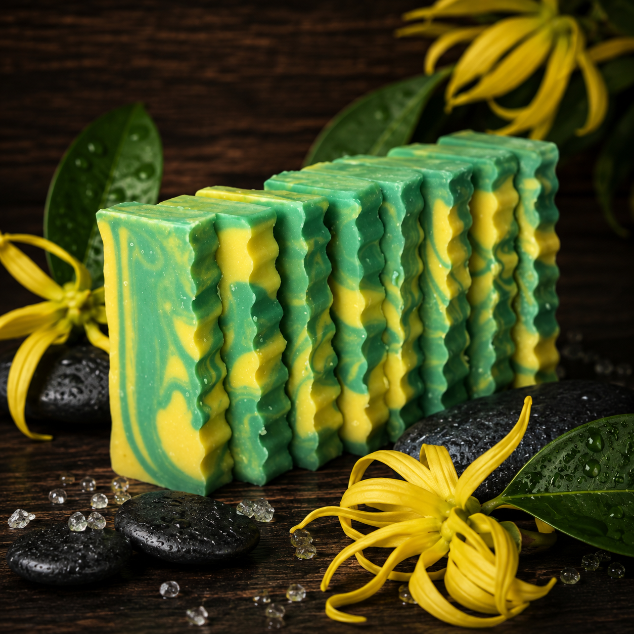 Ylang Ylang Goats Milk & Lard Handmade Mini Soap (Trial Size)