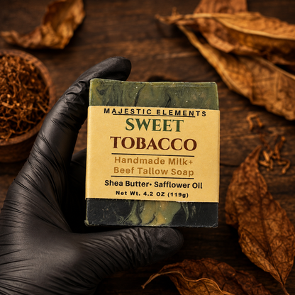 SWEET TOBACCO: Handmade Masculine Soap