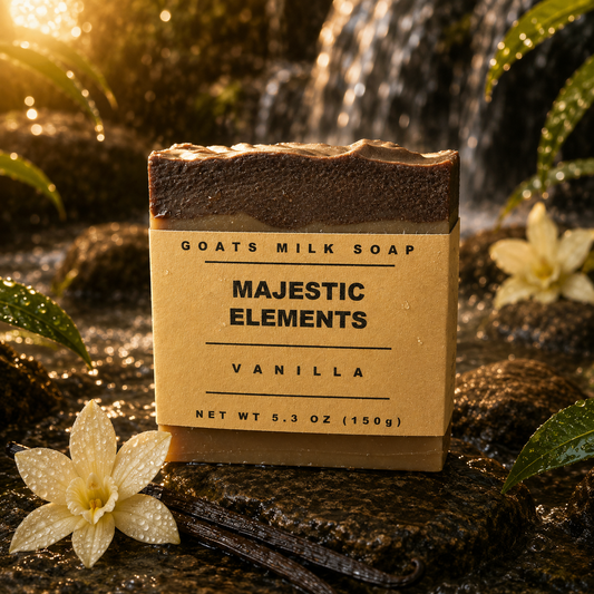 Vanilla Bean Goats Milk Handcrafted Tallow Soap