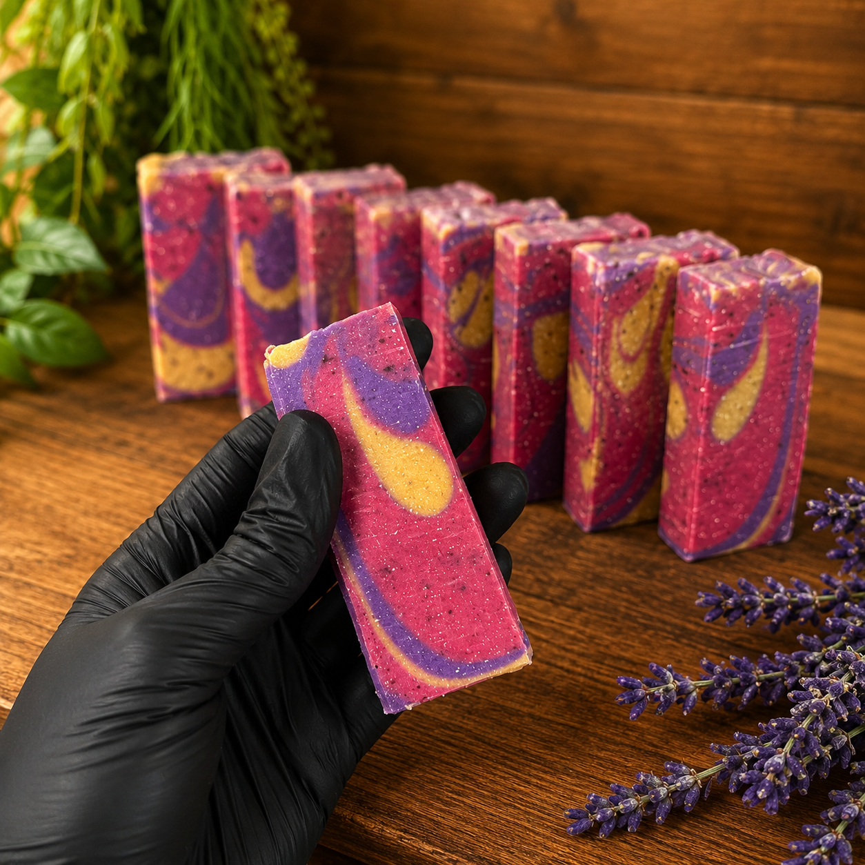 Majestic Blend 100% Plant-Based Coconut Milk Handmade Mini Vegan Soap (Trial Size)
