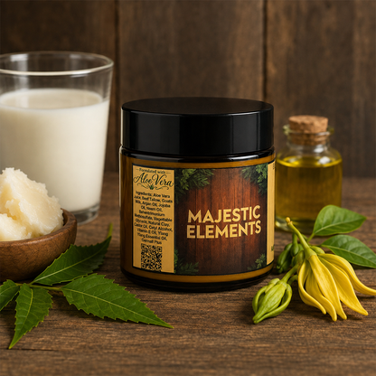 GOATS MILK: Handmade Ylang Ylang Scented Facial Butter / Face Cream