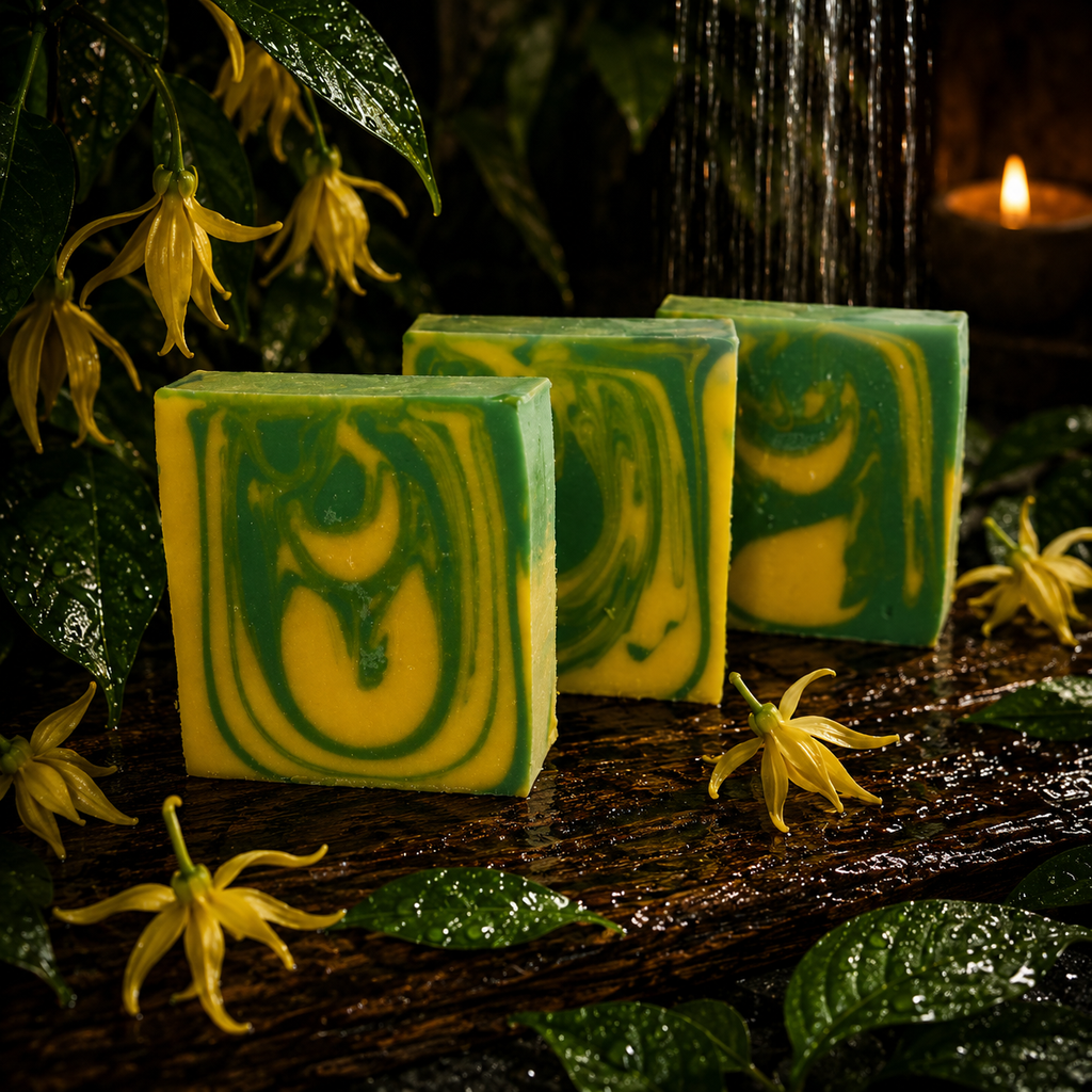 Ylang Ylang Handmade Goats Milk and Lard Soap