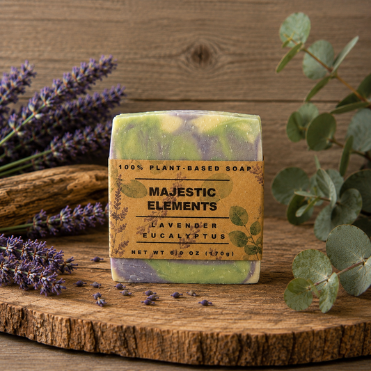 Lavender Eucalyptus Plant-Based Avocado Artisan Soap