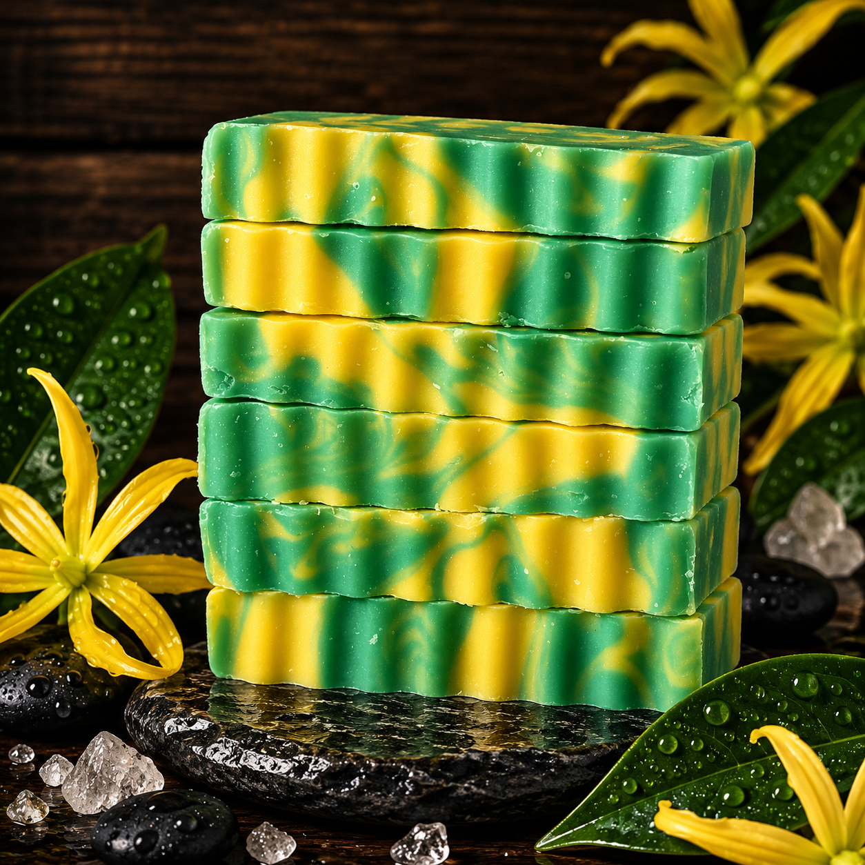 Ylang Ylang Goats Milk & Lard Handmade Mini Soap (Trial Size)
