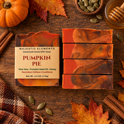 PUMPKIN PIE: Handmade Pumpkin Artisan Soap