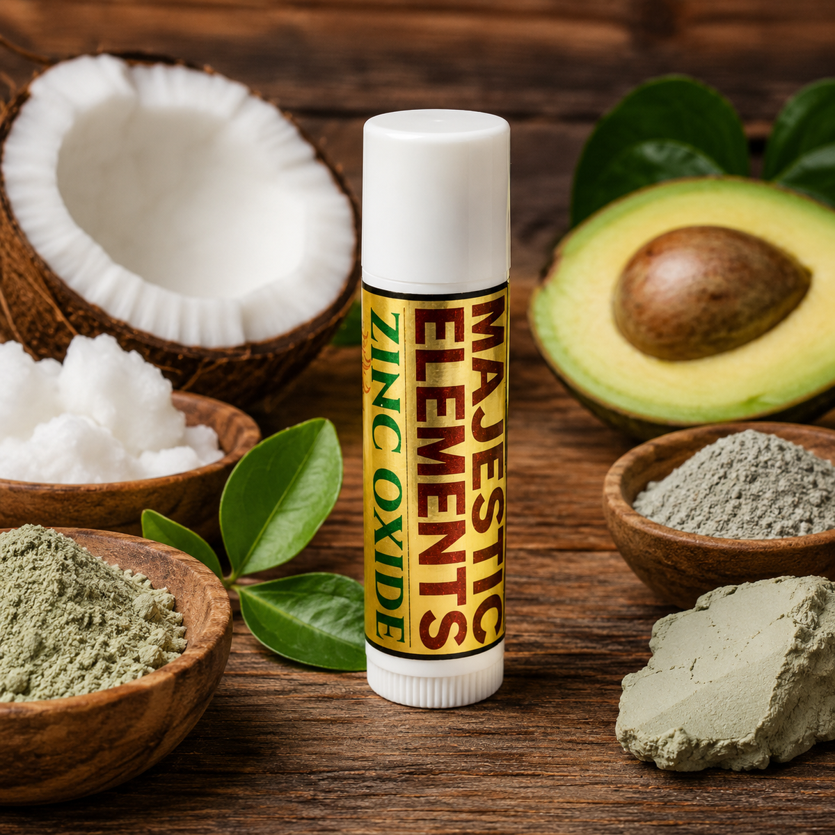 ZINC OXIDE: Handmade Watermelon Flavored Protective Lip Balm