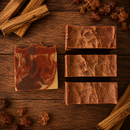 PALO SANTO: Babassu Oil and Tallow Handmade Masculine Premium Soap