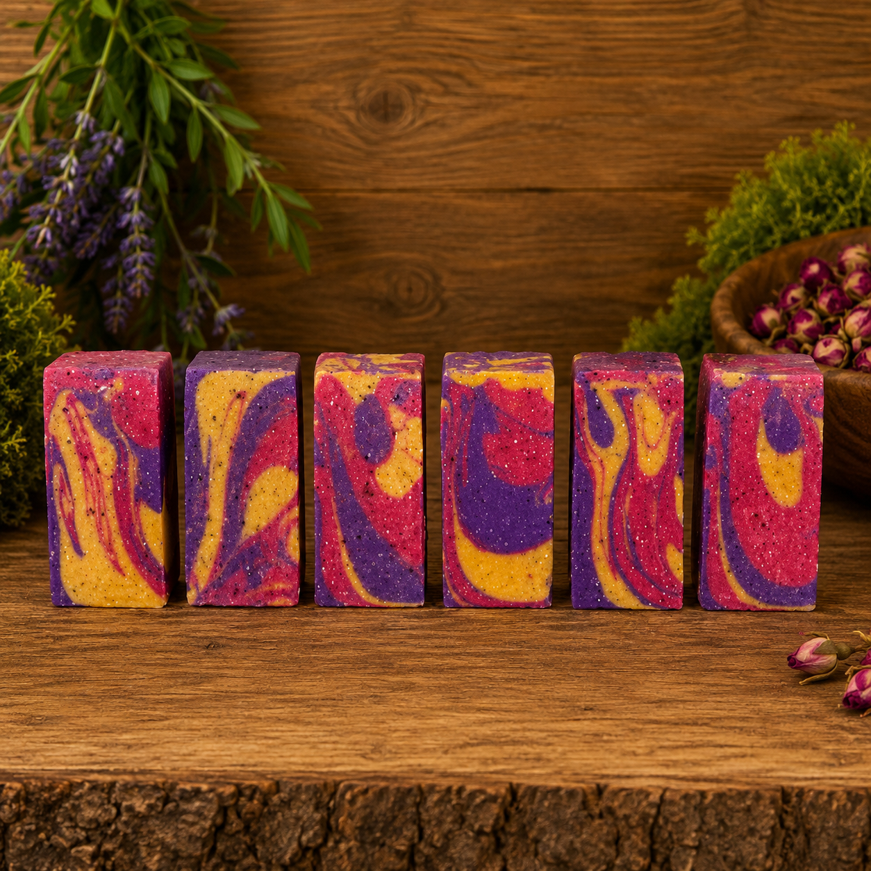 Majestic Blend 100% Plant-Based Coconut Milk Handmade Sample Soap