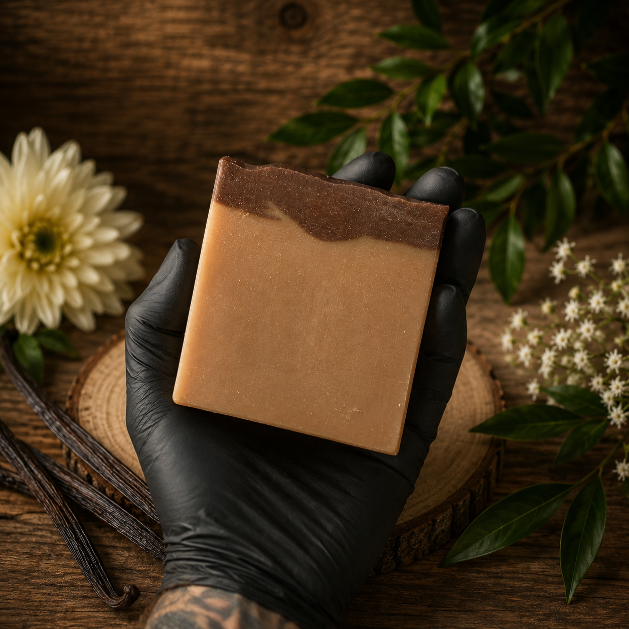 VANILLA BEAN: Handmade Goats Milk & Tallow Soap