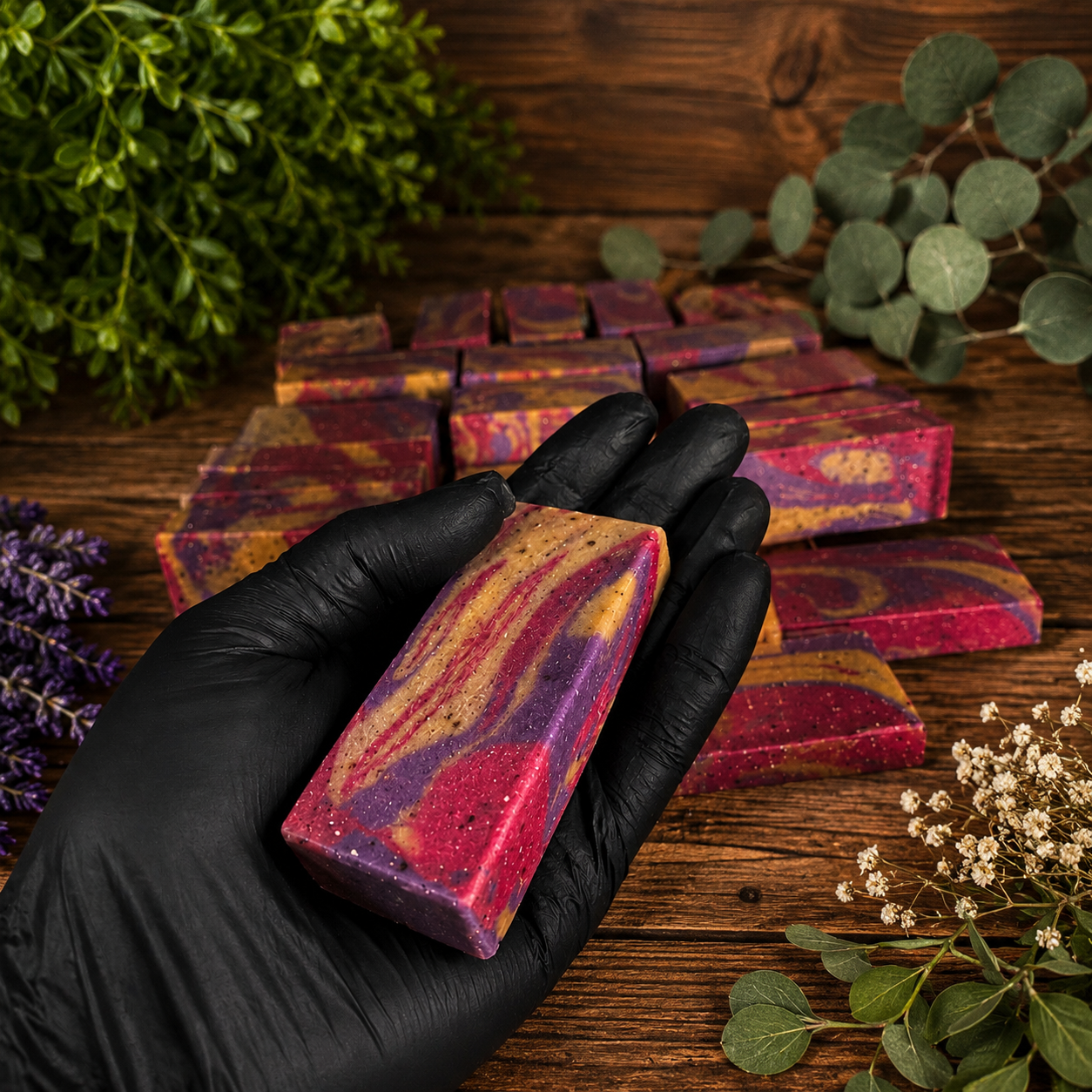 Majestic Blend 100% Plant-Based Coconut Milk Handmade Mini Vegan Soap (Trial Size)