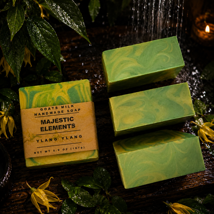 Ylang Ylang Handmade Goats Milk and Lard Soap