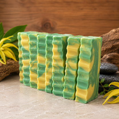 YLANG YLANG: Goats Milk & Lard Handmade Mini Soap (Trial Size)