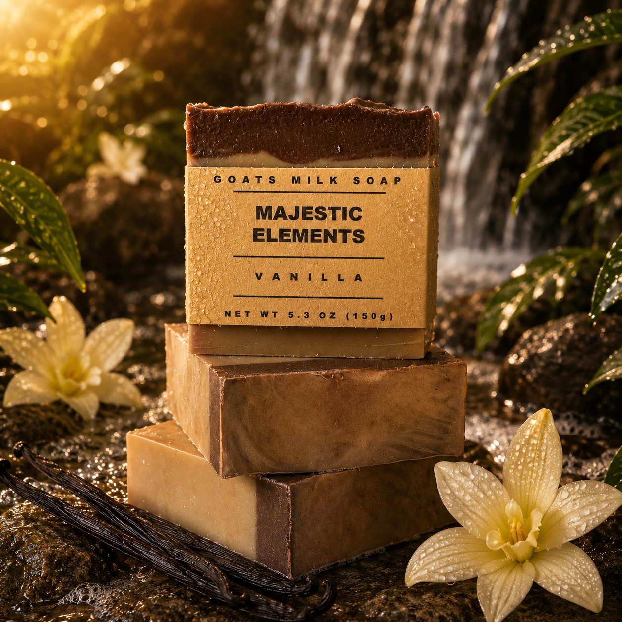 Vanilla Bean Goats Milk Handcrafted Tallow Soap