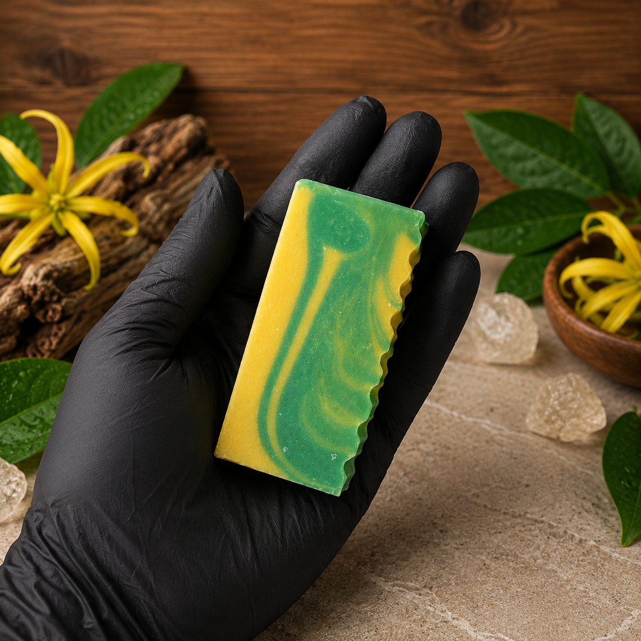 YLANG YLANG: Goats Milk & Lard Handmade Mini Soap (Trial Size)