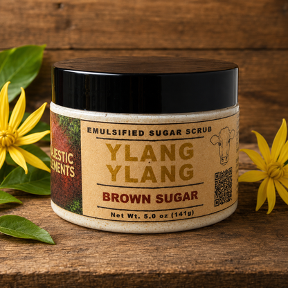 YLANG YLANG: Handmade Tallow Sugar Scrub