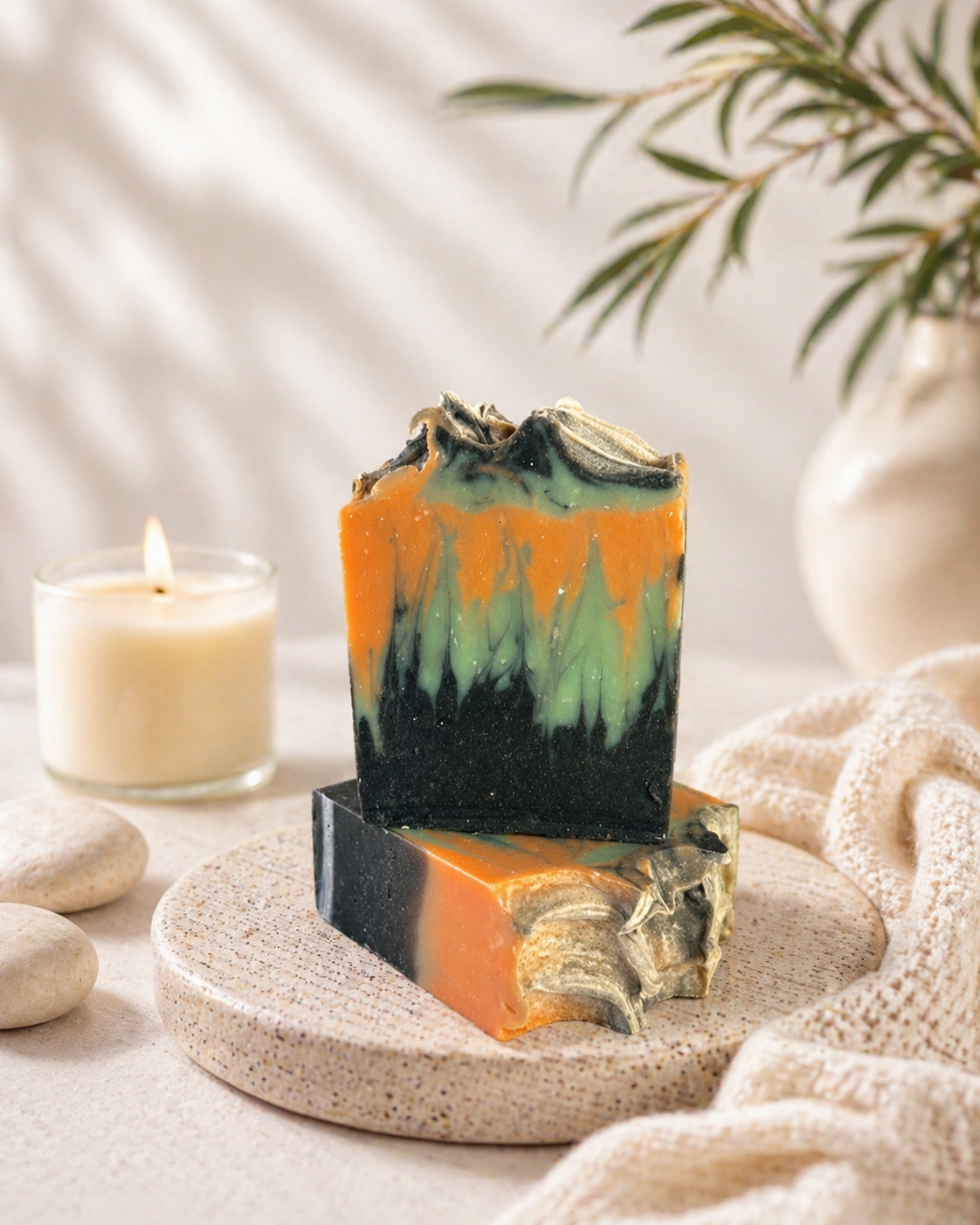 Sweet Tobacco Pine Masculine Beef Tallow Handmade Soap