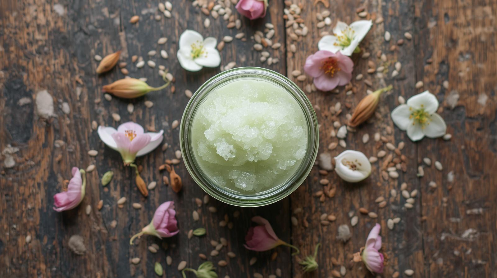Hemp Seed Emulsified Cherry Blossom Sugar Scrub Body Scrub